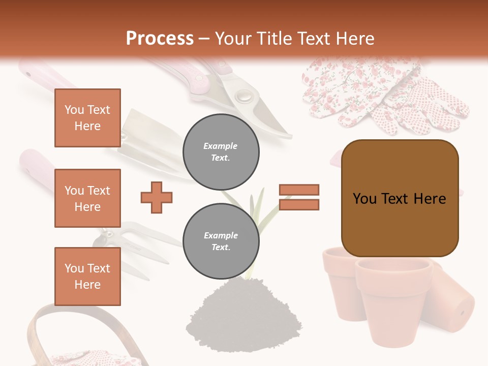 New Pots Compost PowerPoint Template