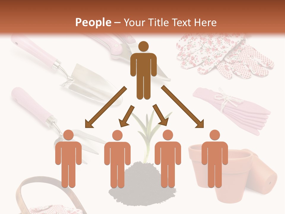 New Pots Compost PowerPoint Template