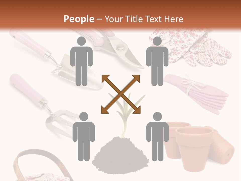New Pots Compost PowerPoint Template