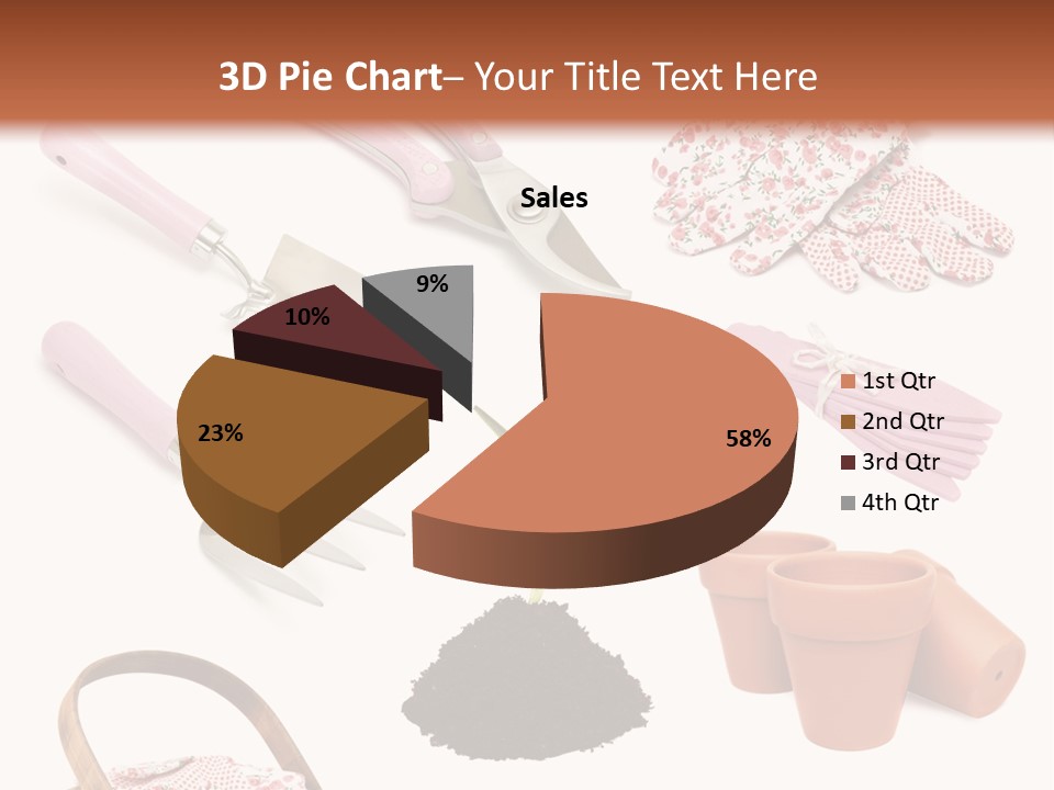 New Pots Compost PowerPoint Template