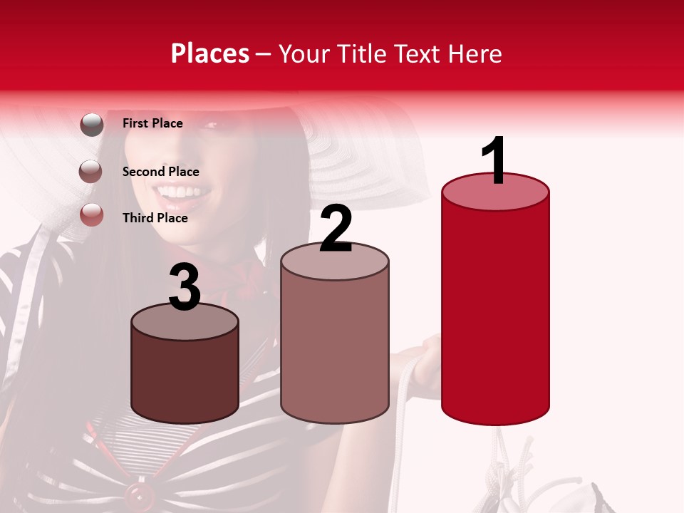 Summer Sailor Portrait PowerPoint Template