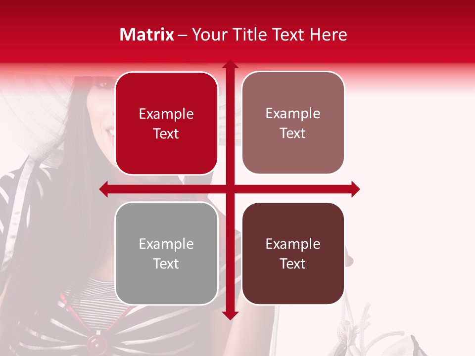 Summer Sailor Portrait PowerPoint Template