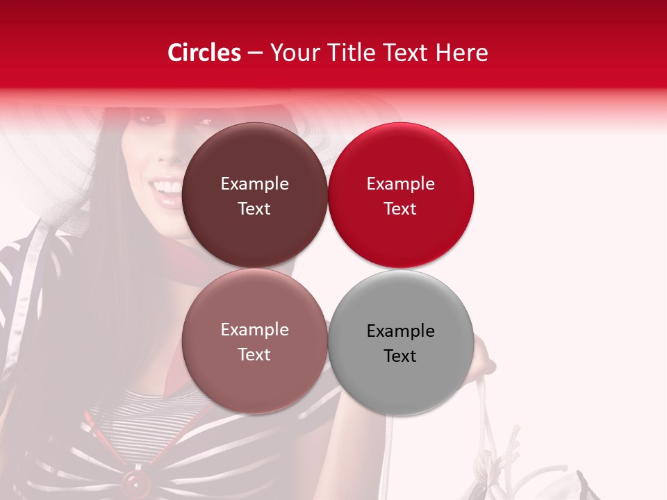 Summer Sailor Portrait PowerPoint Template