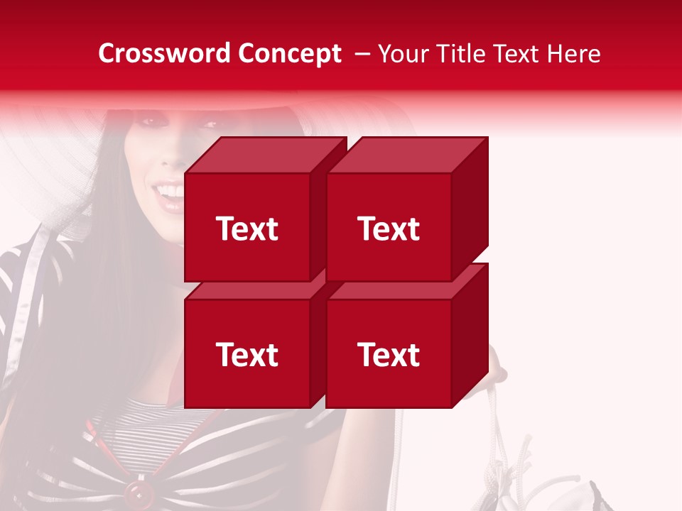 Summer Sailor Portrait PowerPoint Template