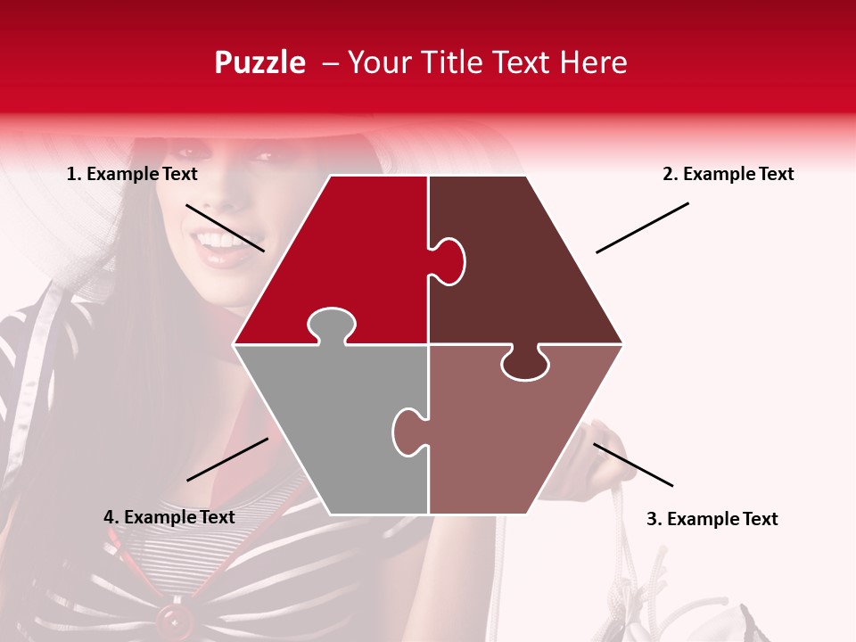 Summer Sailor Portrait PowerPoint Template