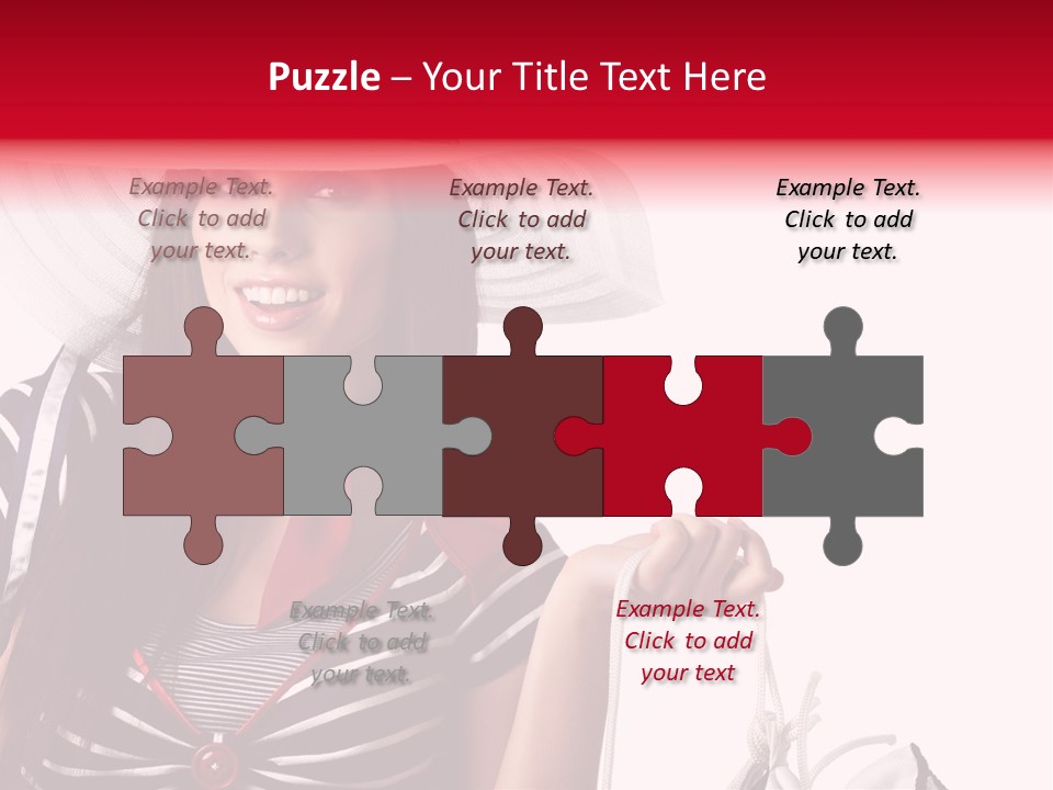 Summer Sailor Portrait PowerPoint Template