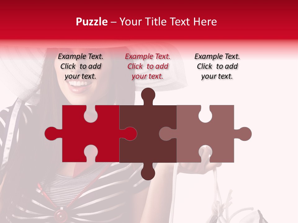 Summer Sailor Portrait PowerPoint Template