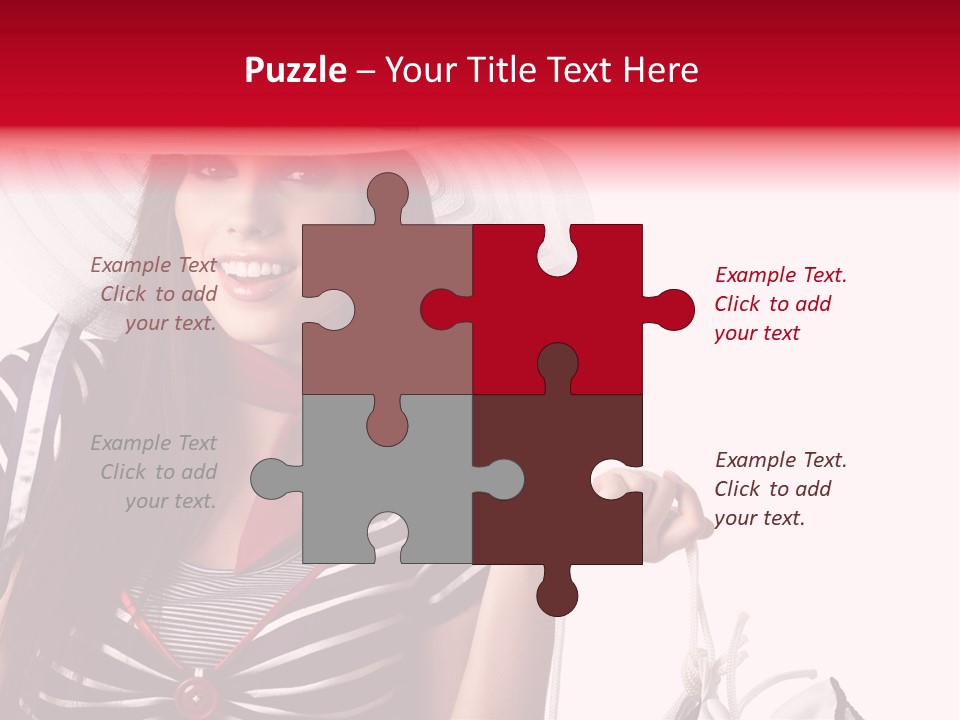 Summer Sailor Portrait PowerPoint Template