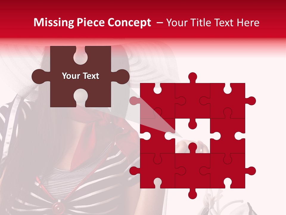 Summer Sailor Portrait PowerPoint Template