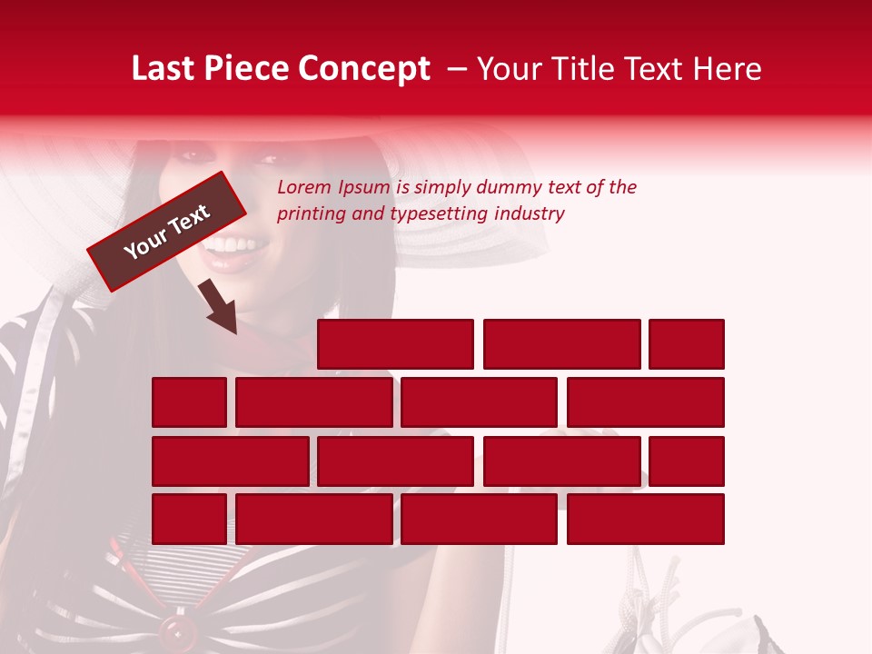 Summer Sailor Portrait PowerPoint Template