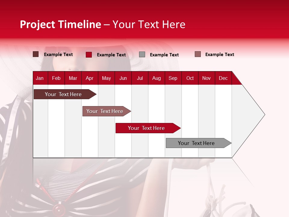 Summer Sailor Portrait PowerPoint Template