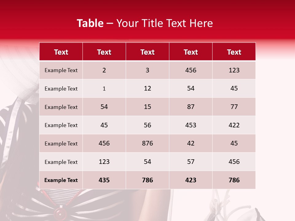 Summer Sailor Portrait PowerPoint Template