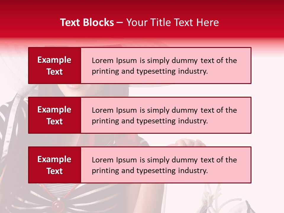 Summer Sailor Portrait PowerPoint Template