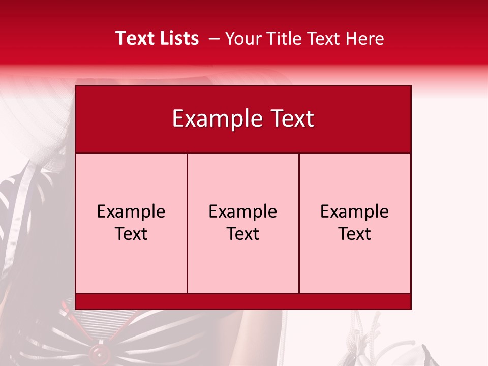 Summer Sailor Portrait PowerPoint Template