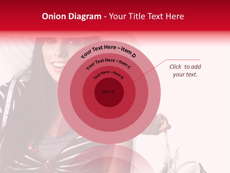 Summer Sailor Portrait PowerPoint Template