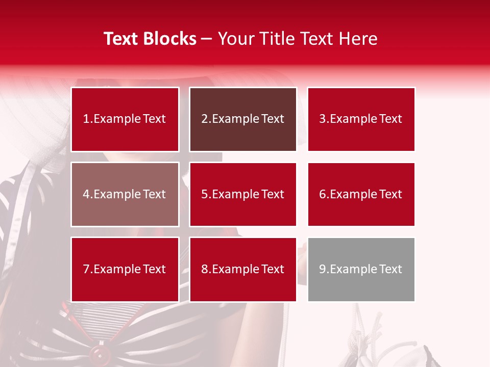 Summer Sailor Portrait PowerPoint Template