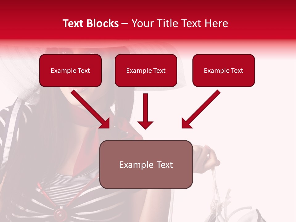 Summer Sailor Portrait PowerPoint Template