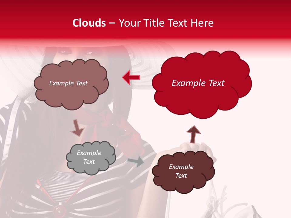 Summer Sailor Portrait PowerPoint Template