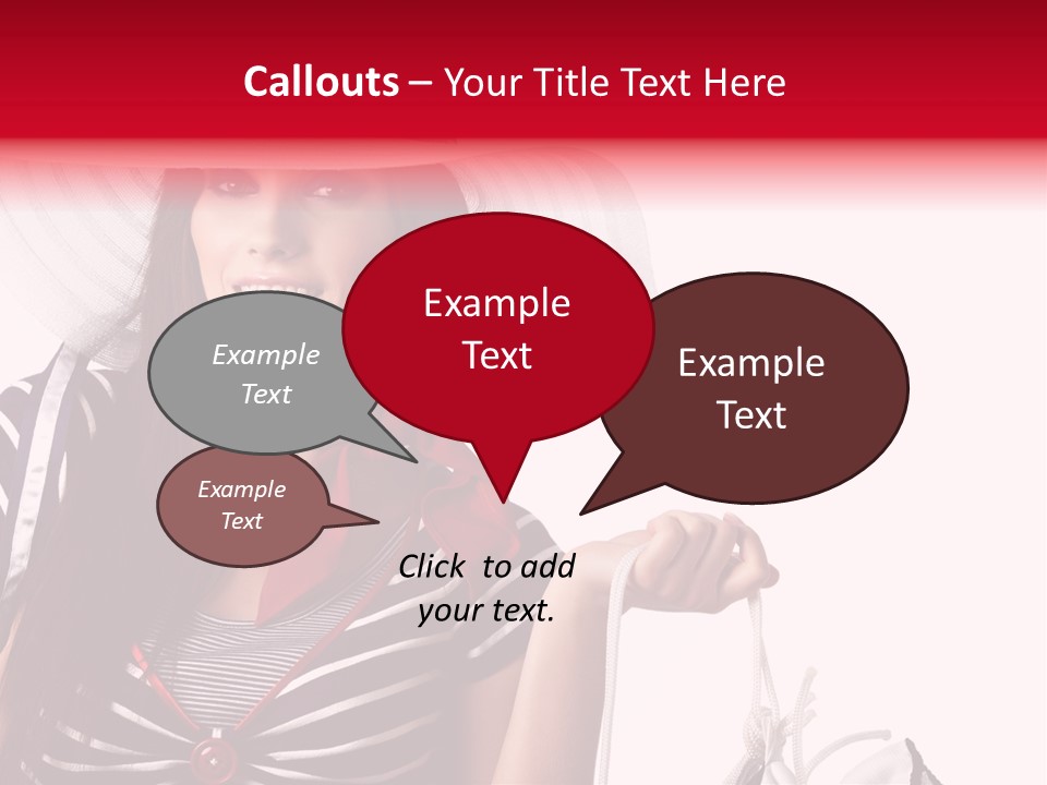 Summer Sailor Portrait PowerPoint Template