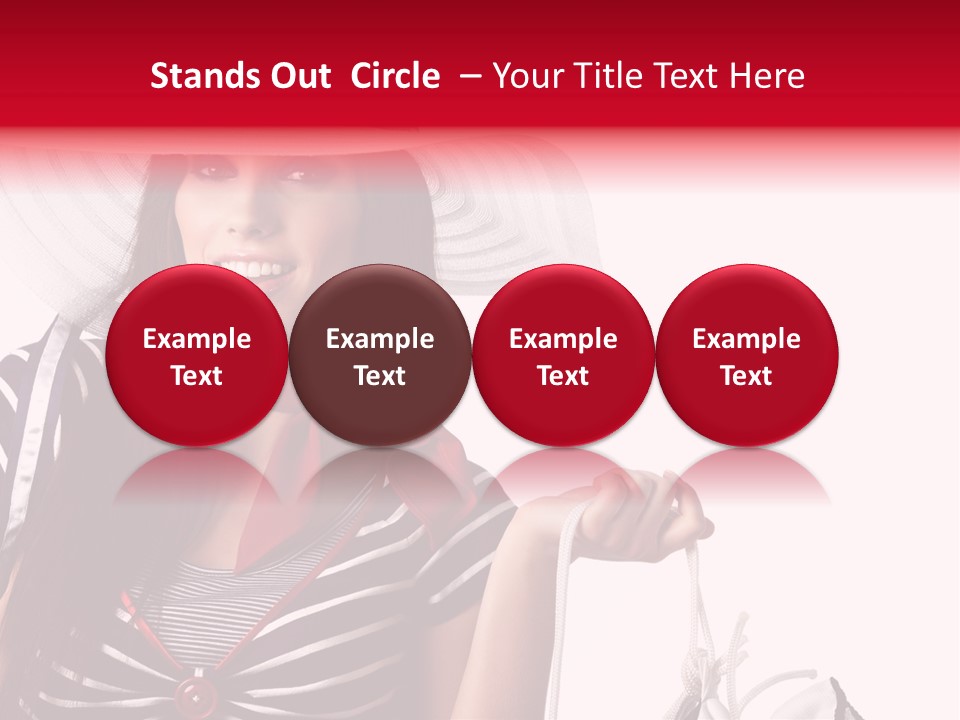 Summer Sailor Portrait PowerPoint Template