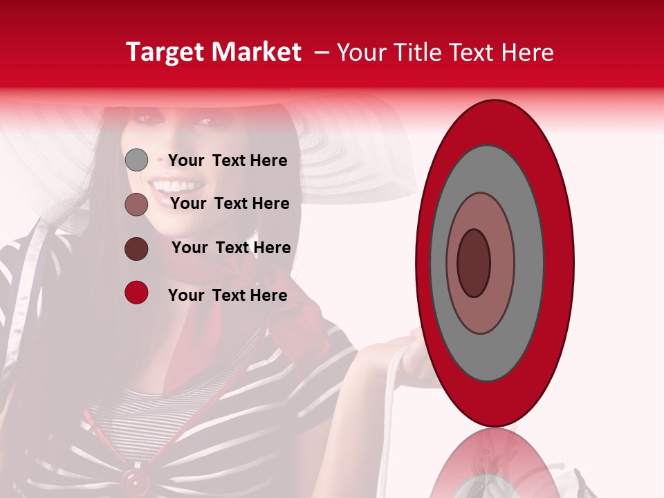 Summer Sailor Portrait PowerPoint Template