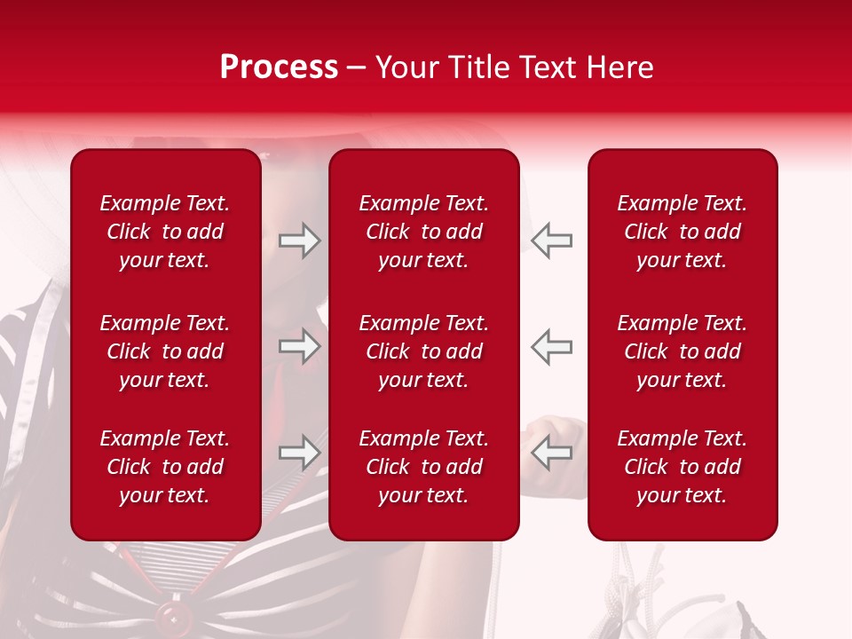 Summer Sailor Portrait PowerPoint Template