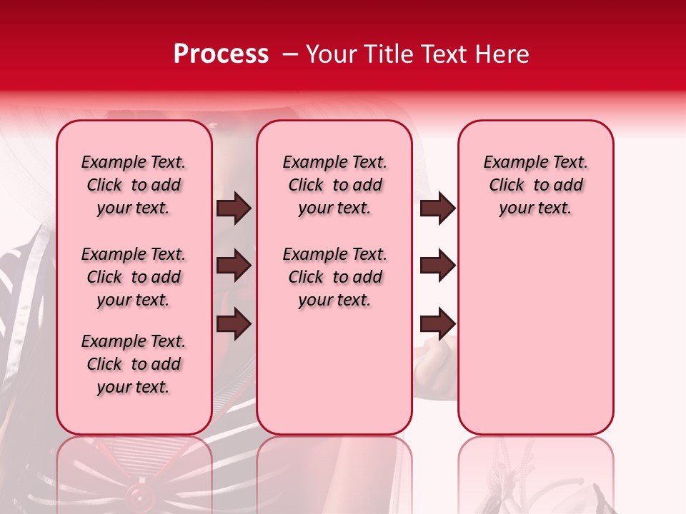 Summer Sailor Portrait PowerPoint Template