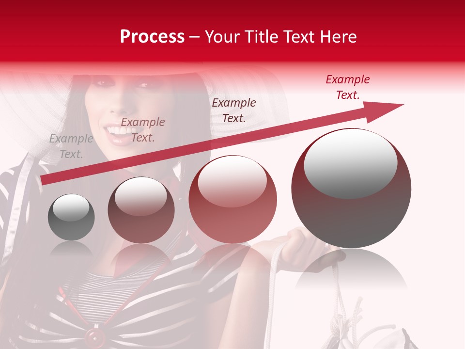 Summer Sailor Portrait PowerPoint Template