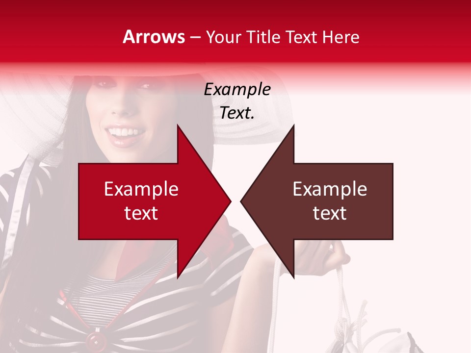 Summer Sailor Portrait PowerPoint Template