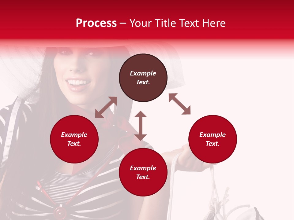 Summer Sailor Portrait PowerPoint Template