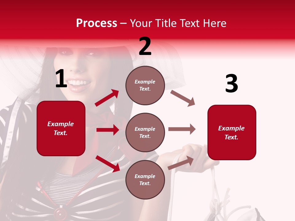 Summer Sailor Portrait PowerPoint Template