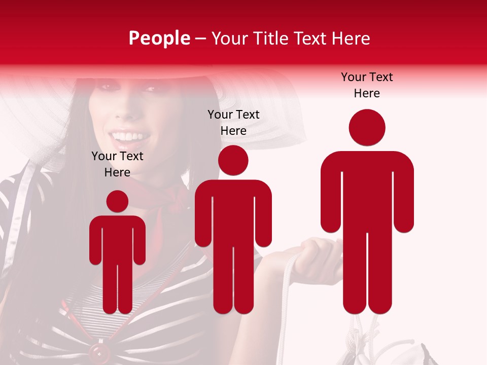 Summer Sailor Portrait PowerPoint Template