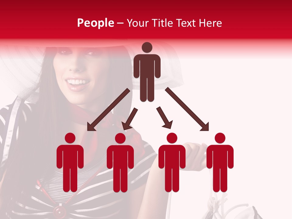 Summer Sailor Portrait PowerPoint Template