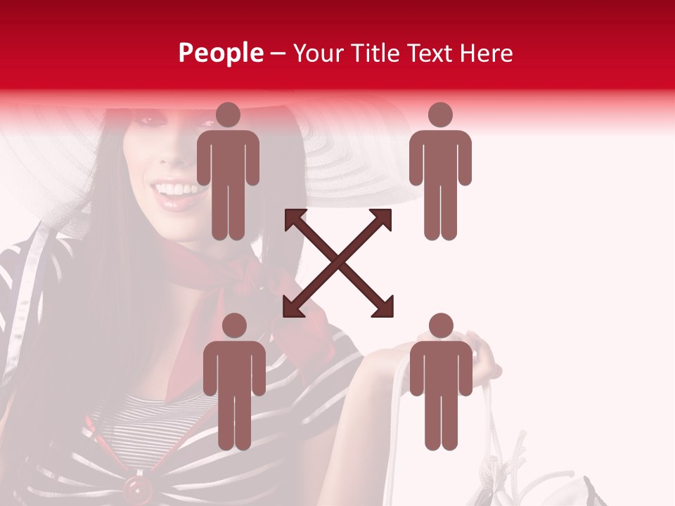 Summer Sailor Portrait PowerPoint Template