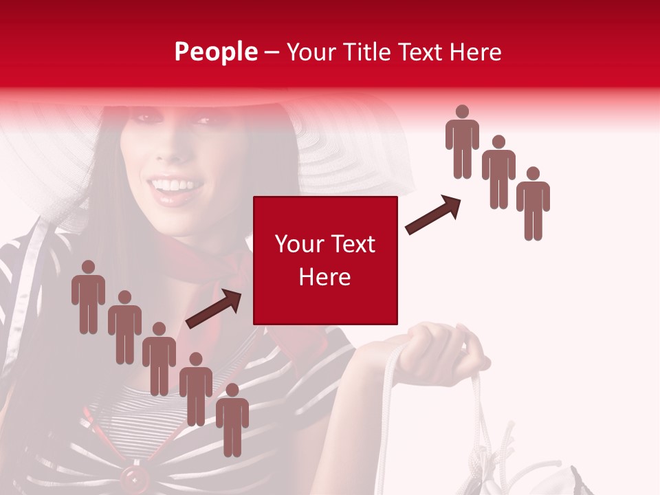 Summer Sailor Portrait PowerPoint Template