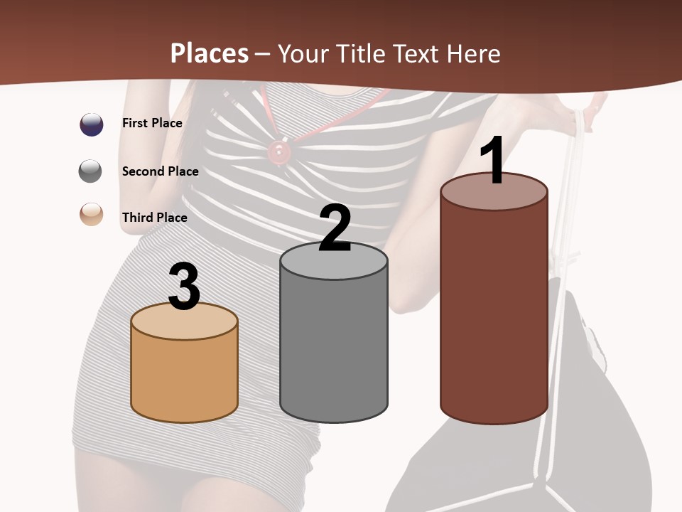 Face Caucasian Cold PowerPoint Template