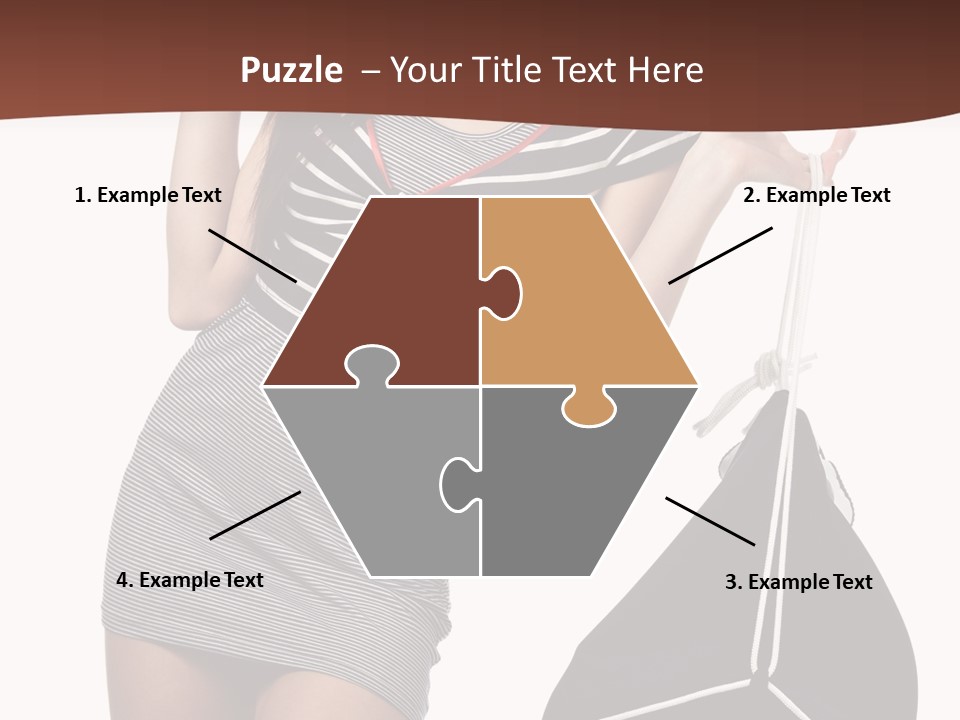 Face Caucasian Cold PowerPoint Template