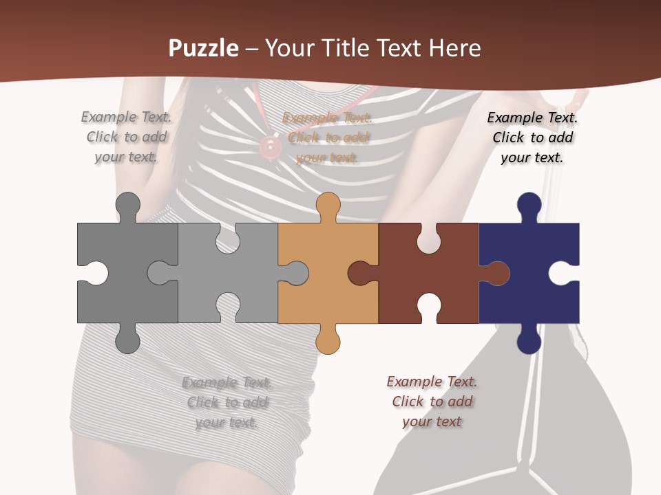 Face Caucasian Cold PowerPoint Template