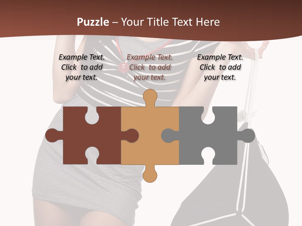 Face Caucasian Cold PowerPoint Template