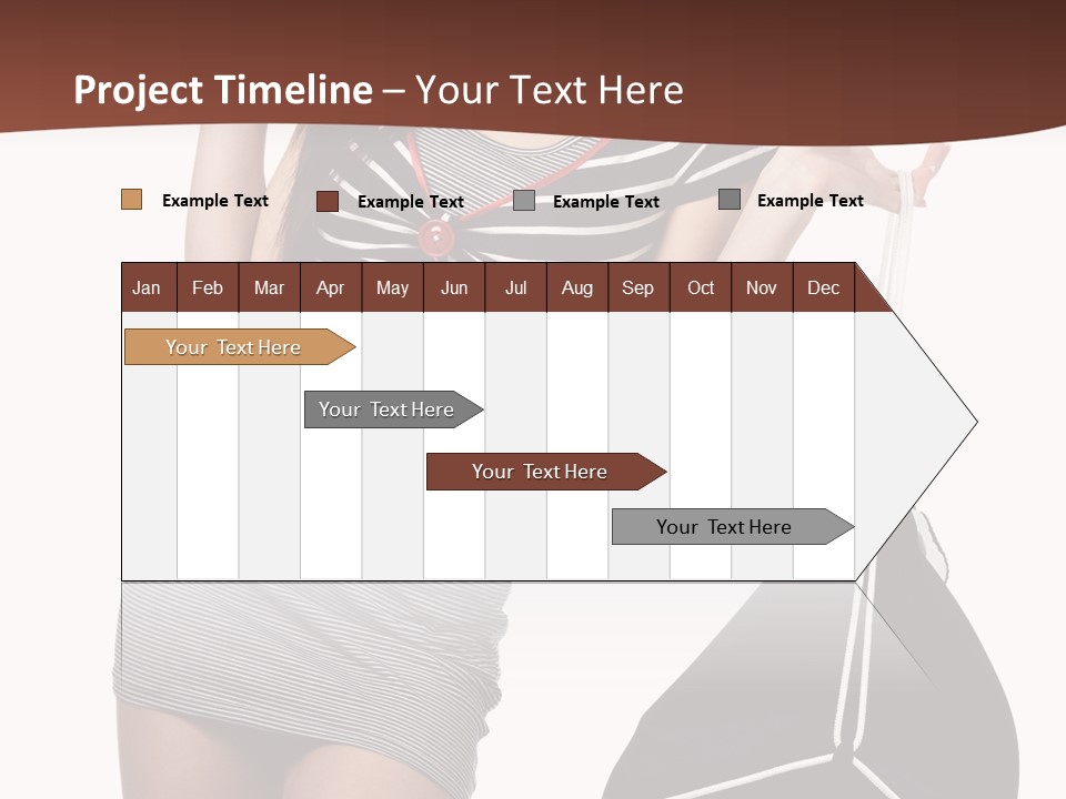 Face Caucasian Cold PowerPoint Template
