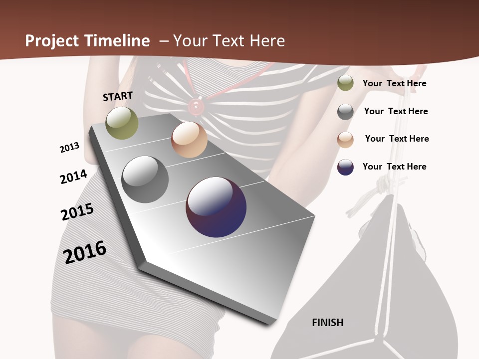 Face Caucasian Cold PowerPoint Template