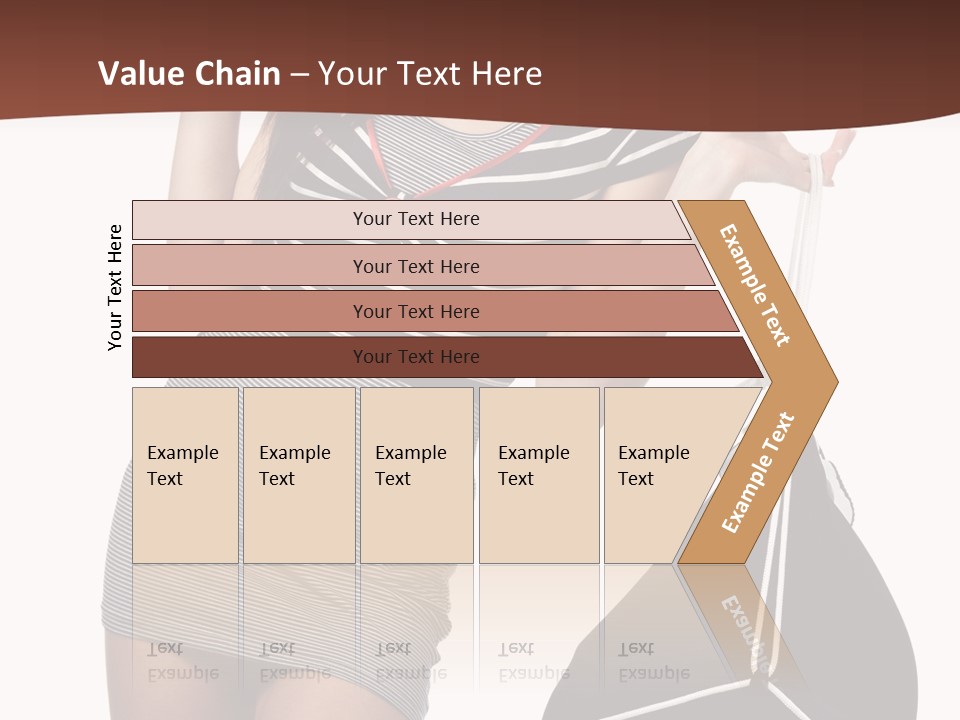 Face Caucasian Cold PowerPoint Template