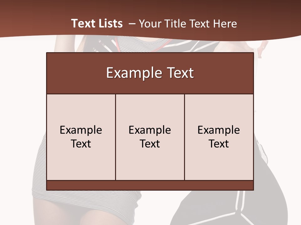 Face Caucasian Cold PowerPoint Template
