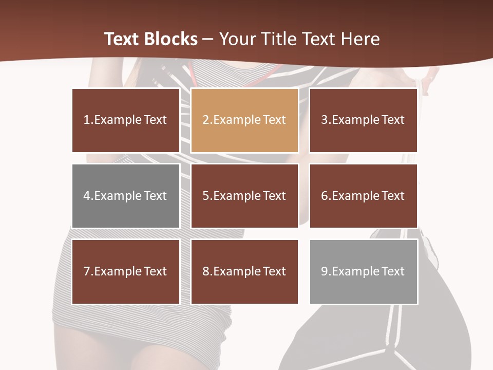 Face Caucasian Cold PowerPoint Template