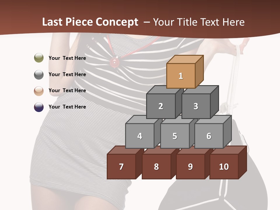 Face Caucasian Cold PowerPoint Template