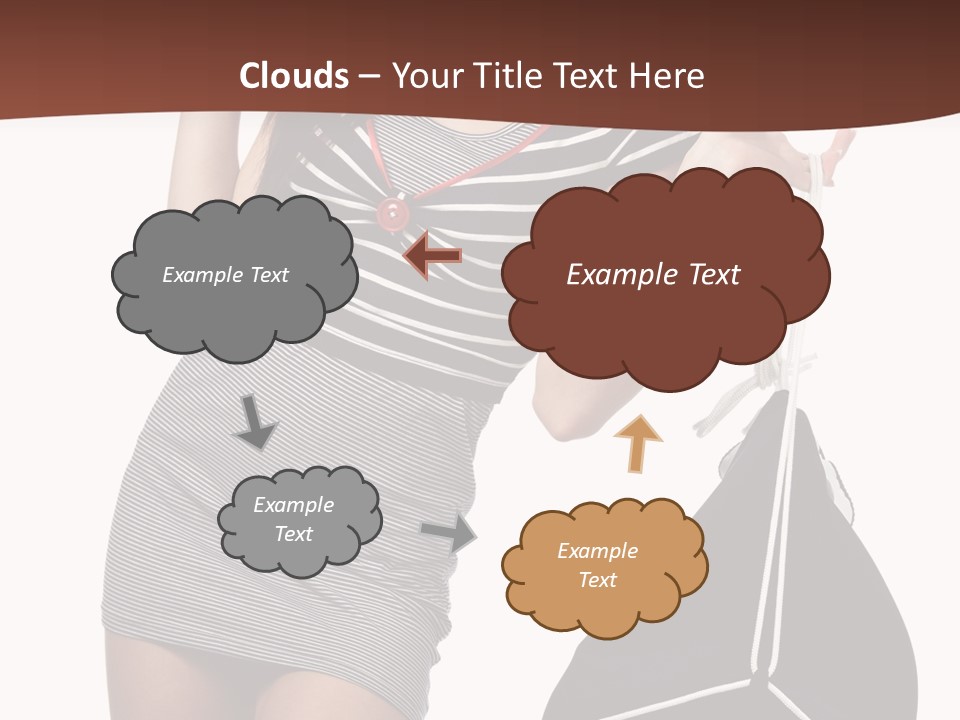 Face Caucasian Cold PowerPoint Template