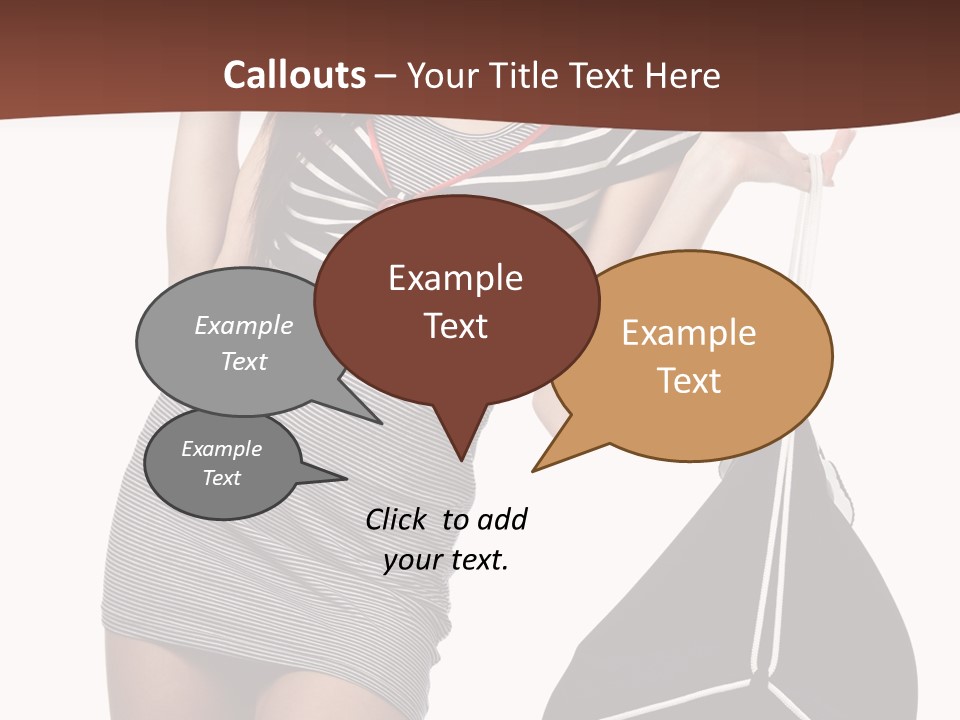 Face Caucasian Cold PowerPoint Template