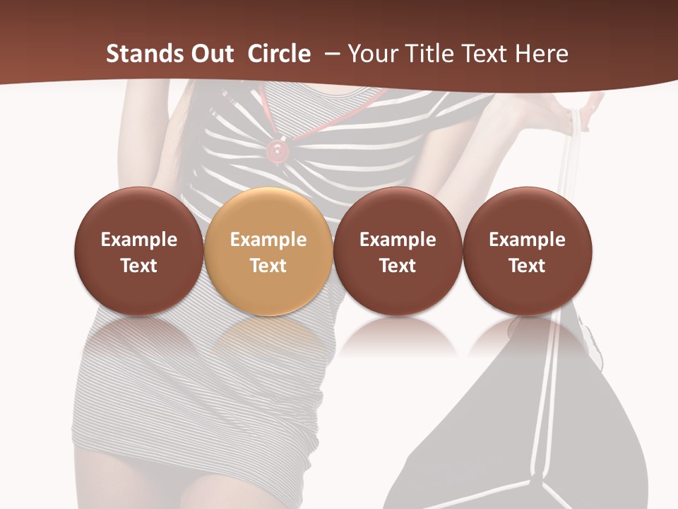 Face Caucasian Cold PowerPoint Template