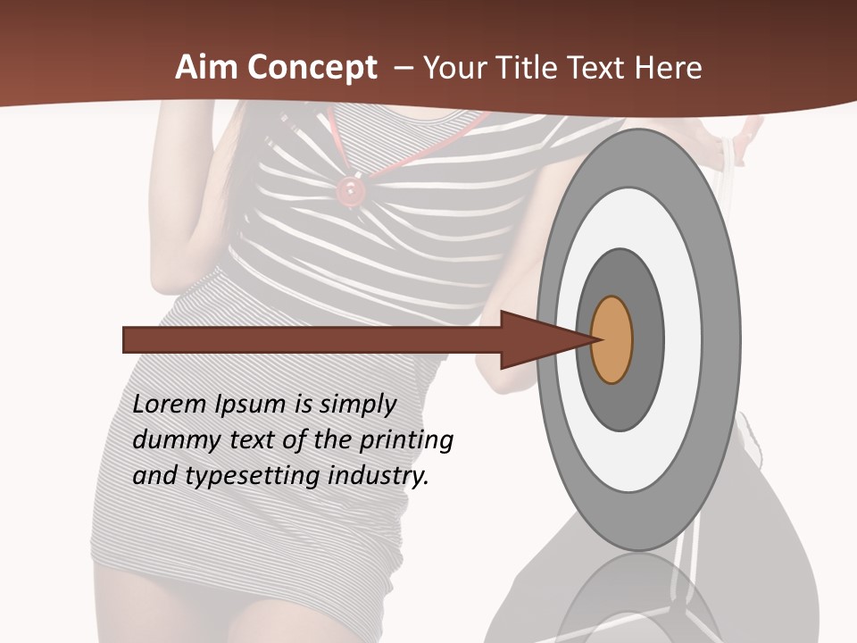 Face Caucasian Cold PowerPoint Template