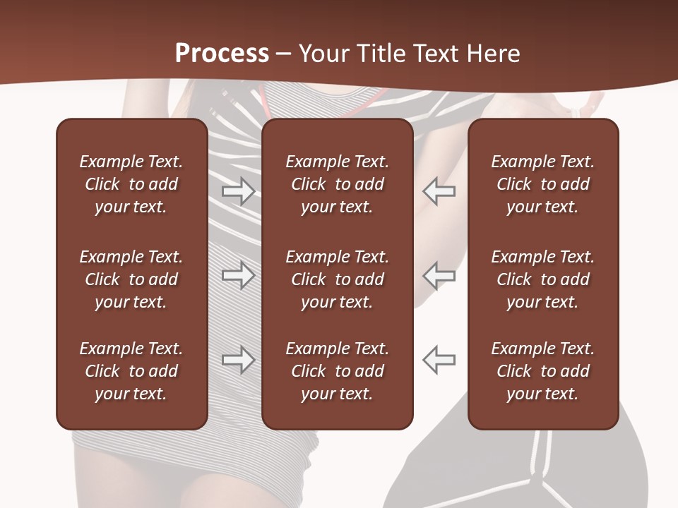 Face Caucasian Cold PowerPoint Template